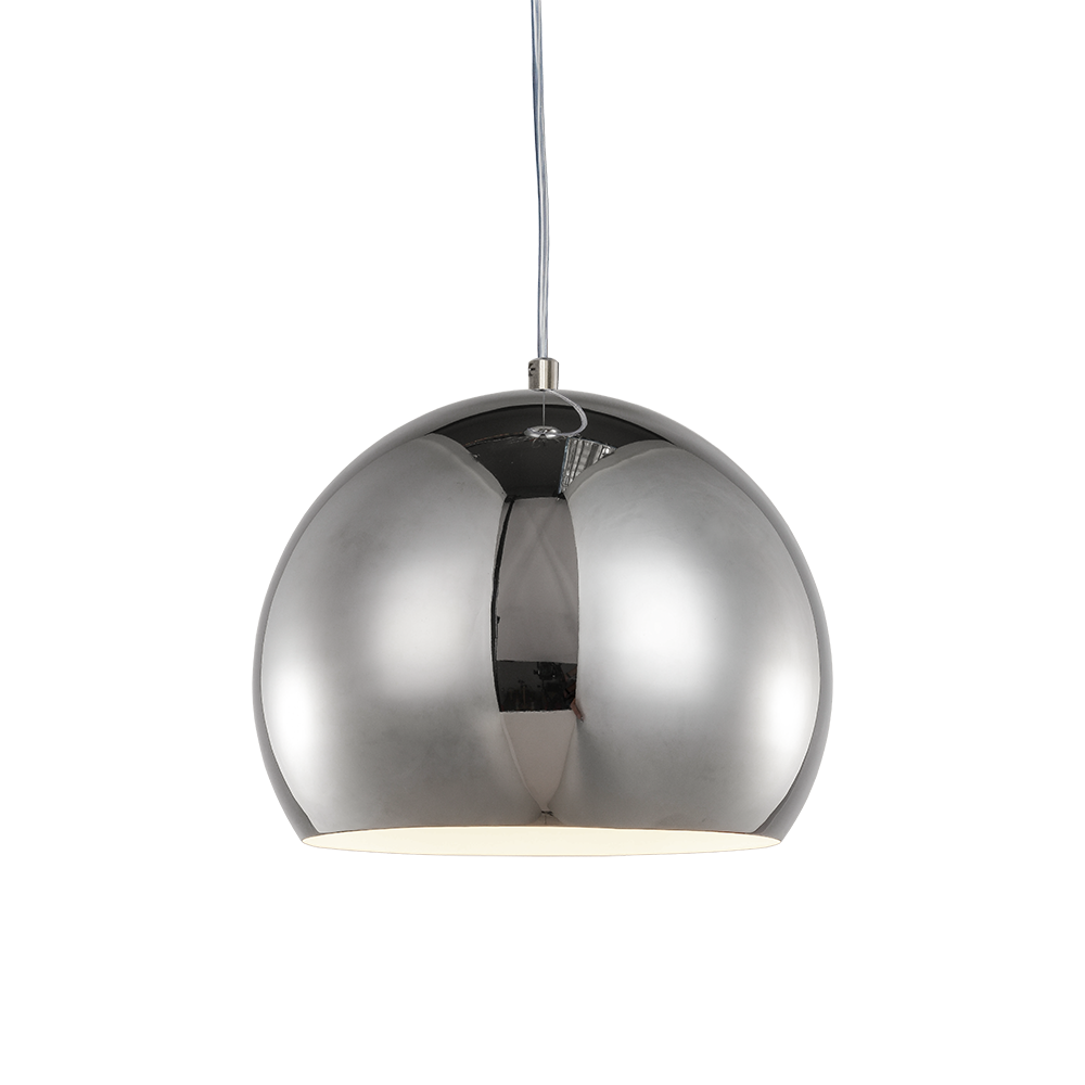 COLGANTE BOCHA CROMO 30CM 1883/C1C